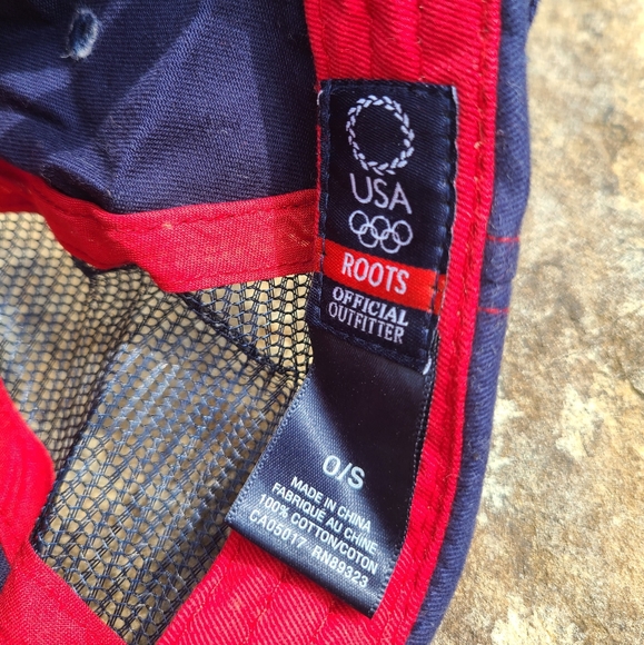 NWOT Roots USA 2004 Olympic Team Baseball Hat - Picture 7 of 8